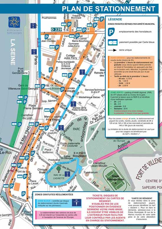 Plan Ville Villeneuve St Georges Plan Ville Villeneuve St Georges